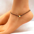 Handmade Lovely Heart Charm foot Bracelet