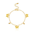 Butterfly Charms Anklets Chain Jewelry