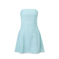 Women Clothing Summer Sexy off Neck Tube Top Dress