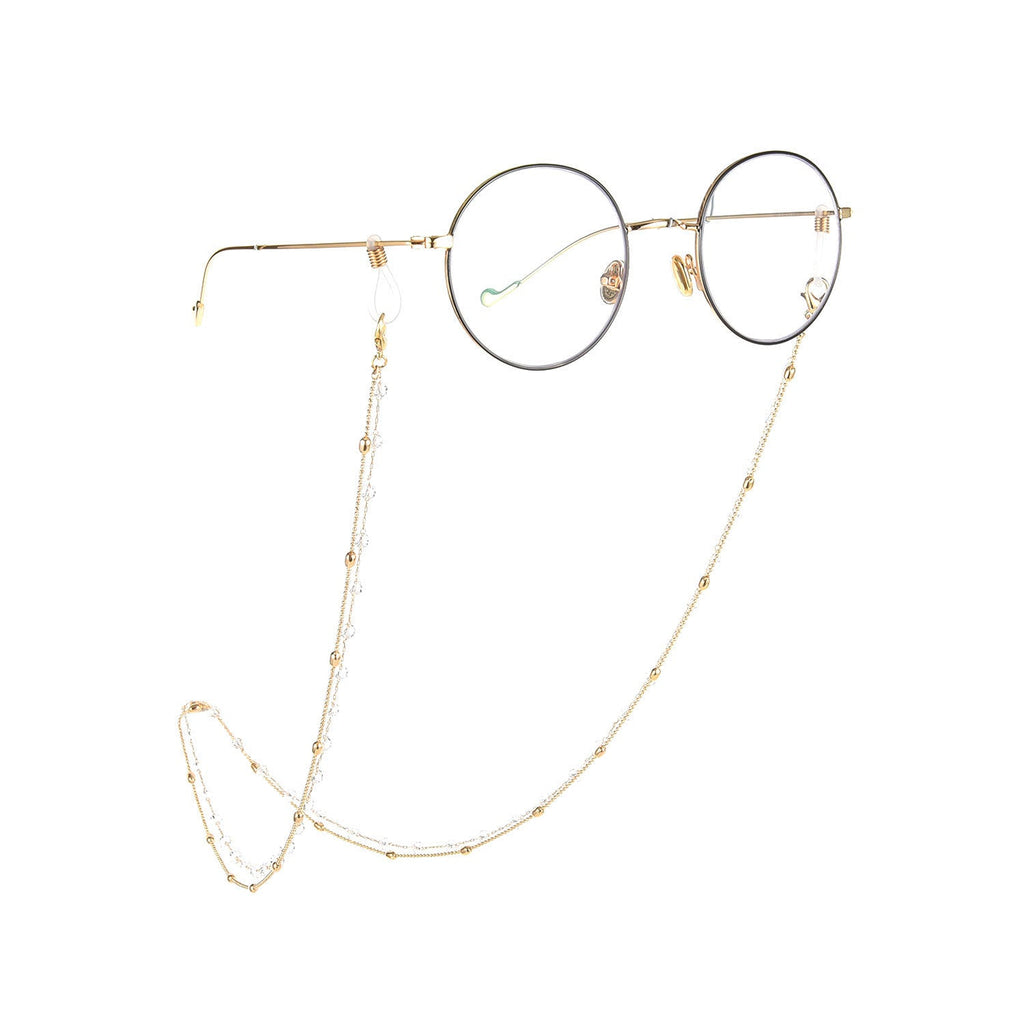 Woman Metal Masking Chains Sunglasses