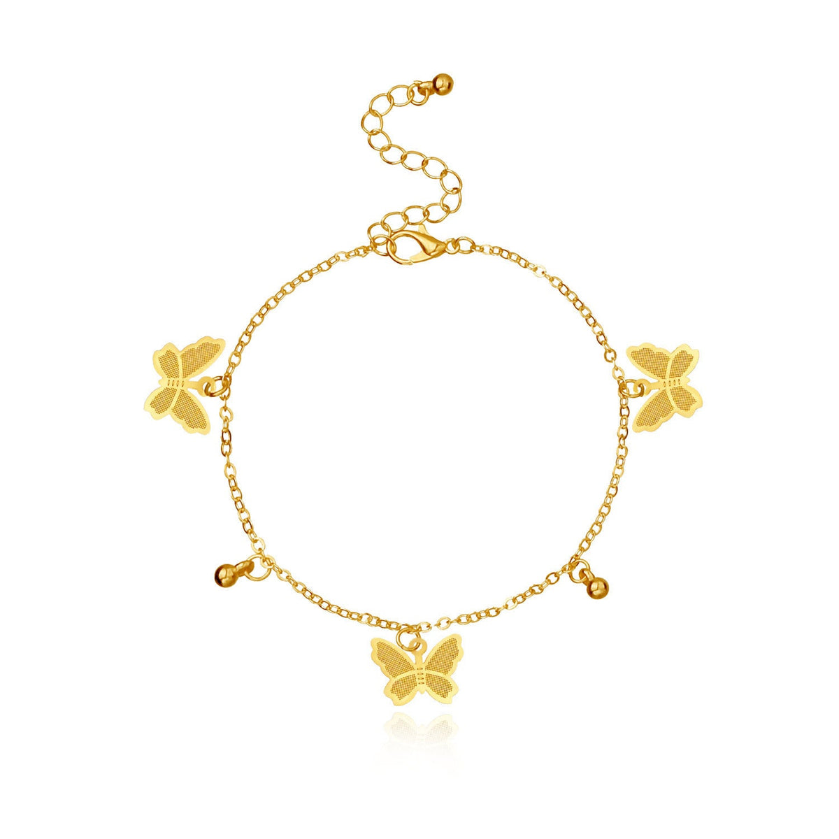 Butterfly Charms Anklets Chain Jewelry