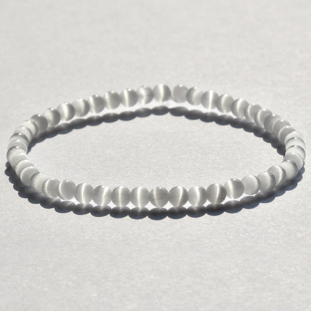 Round Natural Bead Stone Opal Bracelet