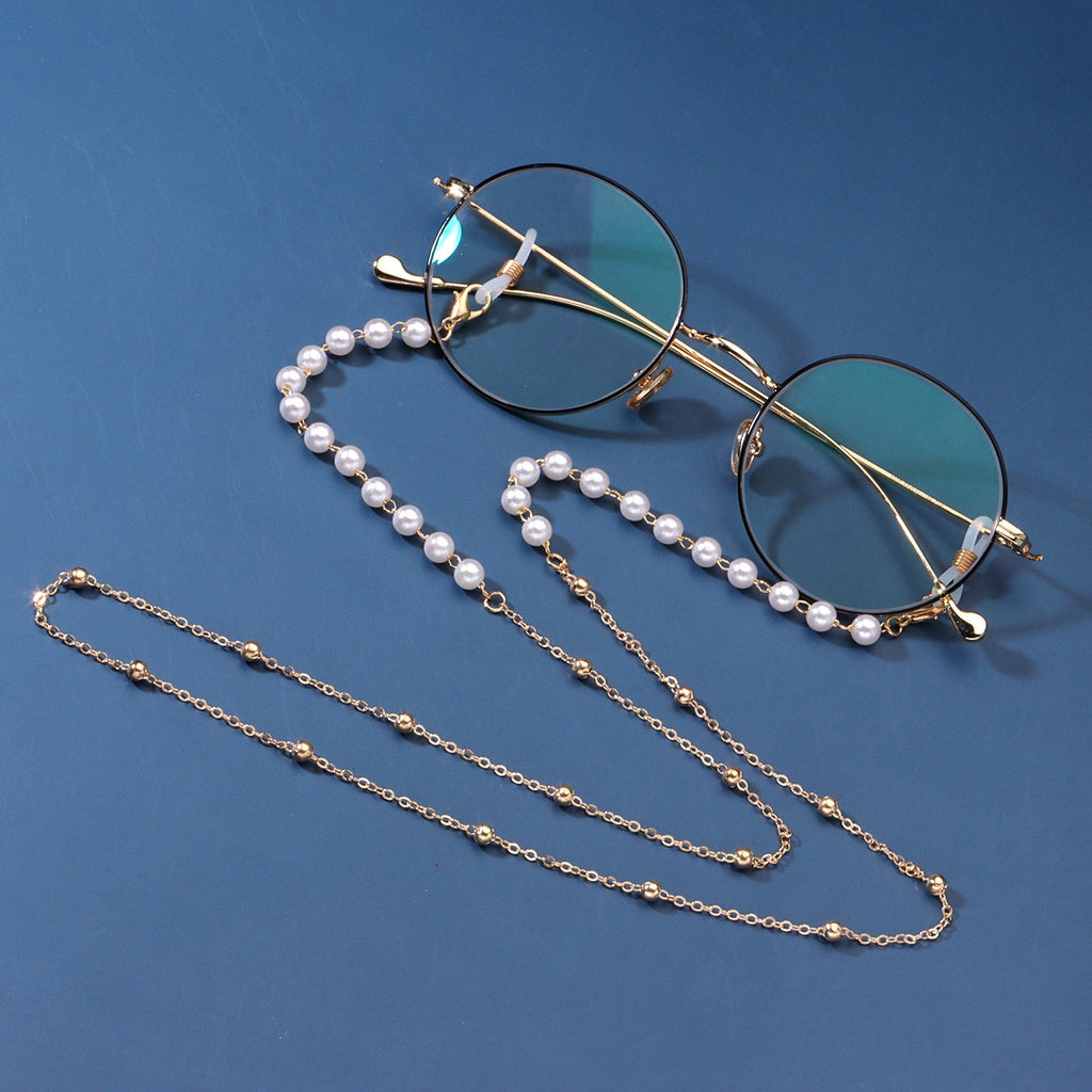 Pearl Glasses Chain Necklace Sunglasses Eyewear Chain