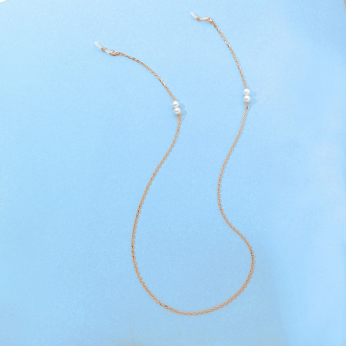 Strap Masking Holder Pearl Glasses Chain