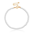 Pearl Chain Anklet Jewelry