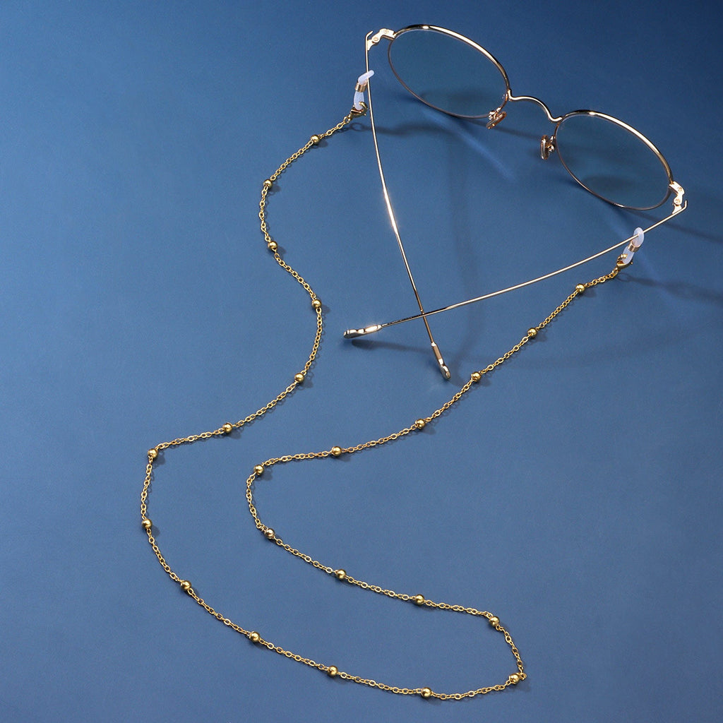 Women Sunglasses Metal Glasses Chain