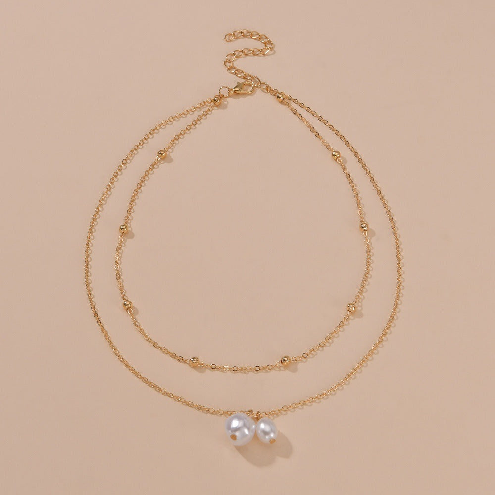 Wedding Jewelry Pearl Pendant Necklace Women