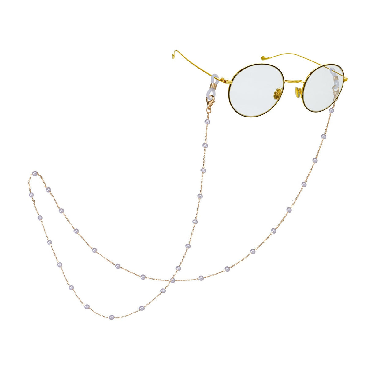 Beaded Pearl Eyeglass Chain