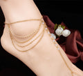 Boho Layered Anklet Sexy Ankle Bracelet