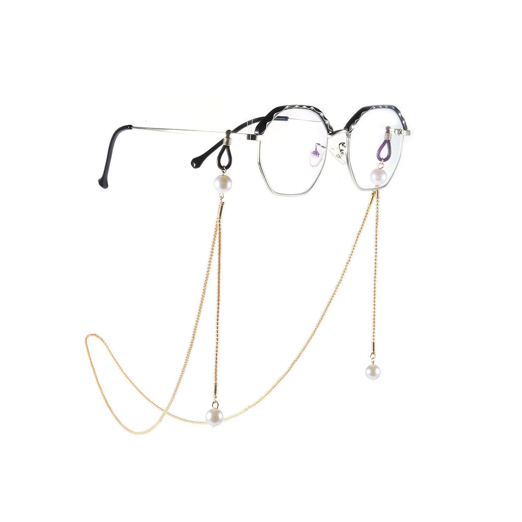 Pearl Sunglass Strap Eyeglass Cord Eyeglass Metal Chain