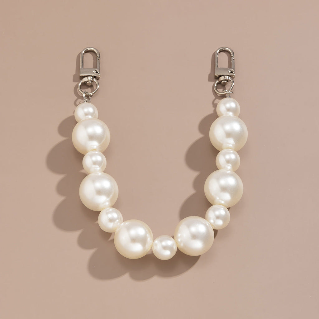 Handbag Shoulder Chain Long Beaded Chain Pearl Strap for Bag