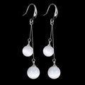 Opal Stone Gemstone Dangle Earring