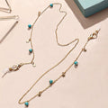 Natural Stone Turquoise Sunglass Chain