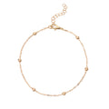 Simple Ladies Ankle Bracelet
