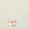 Butterfly Charm Pendant Necklace