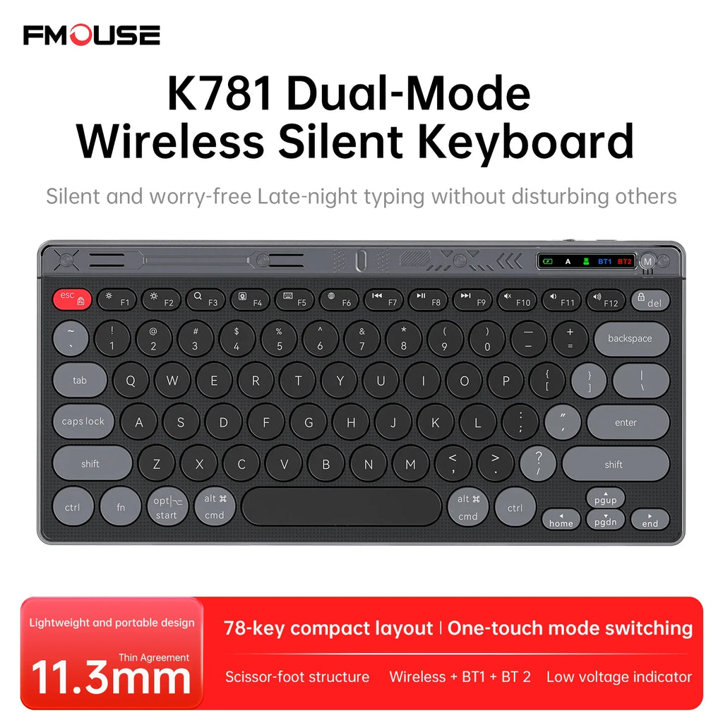 Bluetooth Wireless Keyboard Mouse Set Laptop Silent Button Charging Portable Mini Wireless Keyboard Office Typing