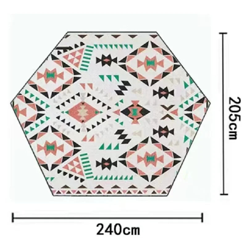 Camping Mat Outdoor Portable Ultra-light Waterproof Picnic Blanket Nature Hike Car Travel Tent Mat Beach Equipment Supplies