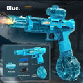 Electric Water Gun Absorb Water Continuous Shooting, Lights With Auto Sensor Water Gun, Summer Outdoor Beach Pool Toy For Kids