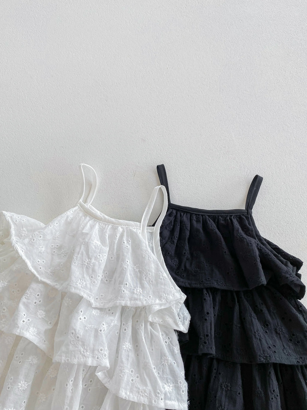 Korea Fashion Baby Girls Camisole Romepr Princess Cotton Sling Infant Bodysuit Dress Baby Outfit 0-2 Years Old