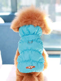 Dog Jacket For Autumn/Winter, Pet Coat, 3-Layer Thick Warm Outerwear, Suitable For Small To Medium Dogs Like Poodle, Teddy, York