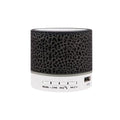 Bluetooth Bass Speaker LED Light Bluetooth Speaker Plastic Long Standby Time  Colorful Bass Bluetooth Speaker