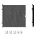 Pet Accessories Guard Retractable Fence Gate Barrier Universal Pet Network Fence Folding Black Child Barrier Fences Stairs
