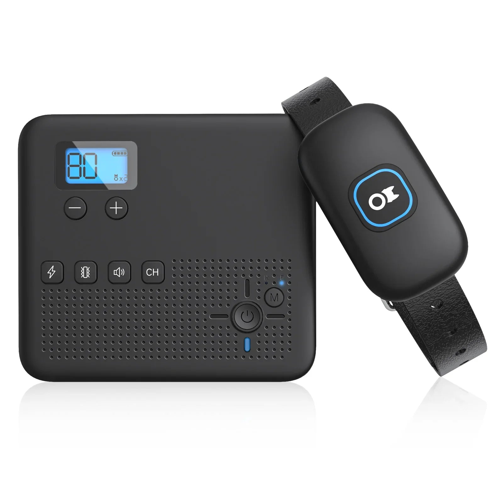 2 IN 1 Wireless Electronic Dog Fence System & Remote Training Collar Beep Shock Vibration and Pet Containment For All Puppy Size