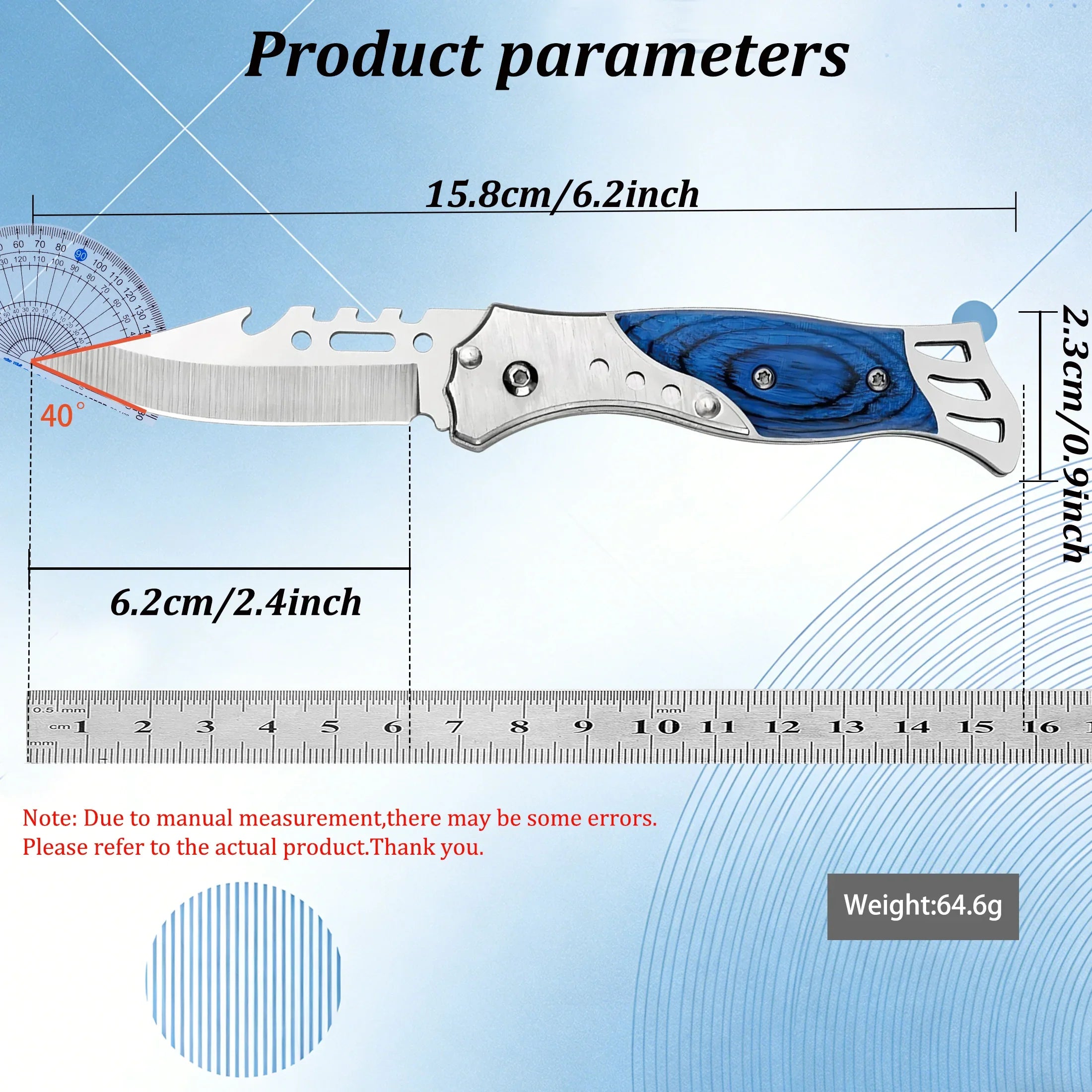 1/2/3/4/5PCS,Folding Utility Cutter Multifunction Knife Sharp Blade Lightweight for Daily Office Home DIY Craft Package Opening