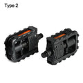 E-bike Folding Pedals Anti-slip Refitting Platform Pedal Scooter Parts Electric Bicycle Accessories Cycling Supplies Alloy