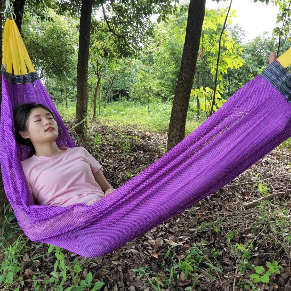 1pcs，portable Outdoor Sports Hammock, Camping and Hiking Hammock, Used