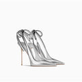 Elegant Beige Stiletto Heels 2025 Summer Women Shoes Pointed Toe Dress Party Sandals