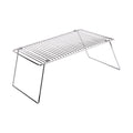 Folding Campfire Grill Baking Rack Drying Roasting Rack Multipurpose Camping Grill for Hunting Outdoor Picnics Fishing Trip