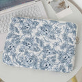 11/13/15 Inch Laptop Sleeve Quilted Laptop Bag Coquette Floral Laptop