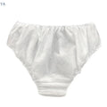 [Y]10x Disposable Underpants White Double Woven Paper Briefs  Unisex Underwear Drop