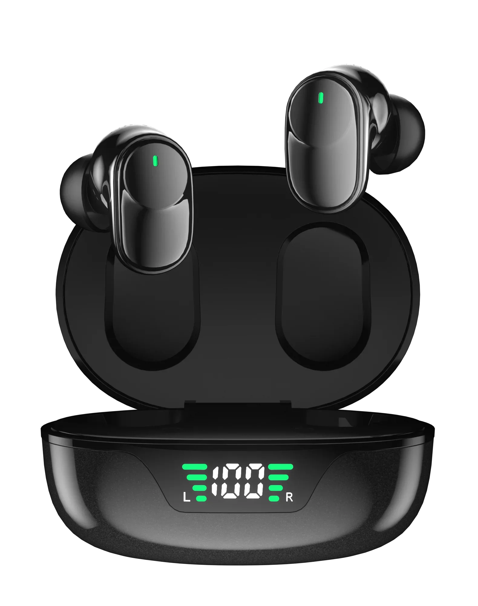 Bluetooth 5.3 Wireless Earbuds Touch Control AI ENC for Clear Calls,Customized EQ APP,Low Latency Game Mode,Long Playtime,type-c