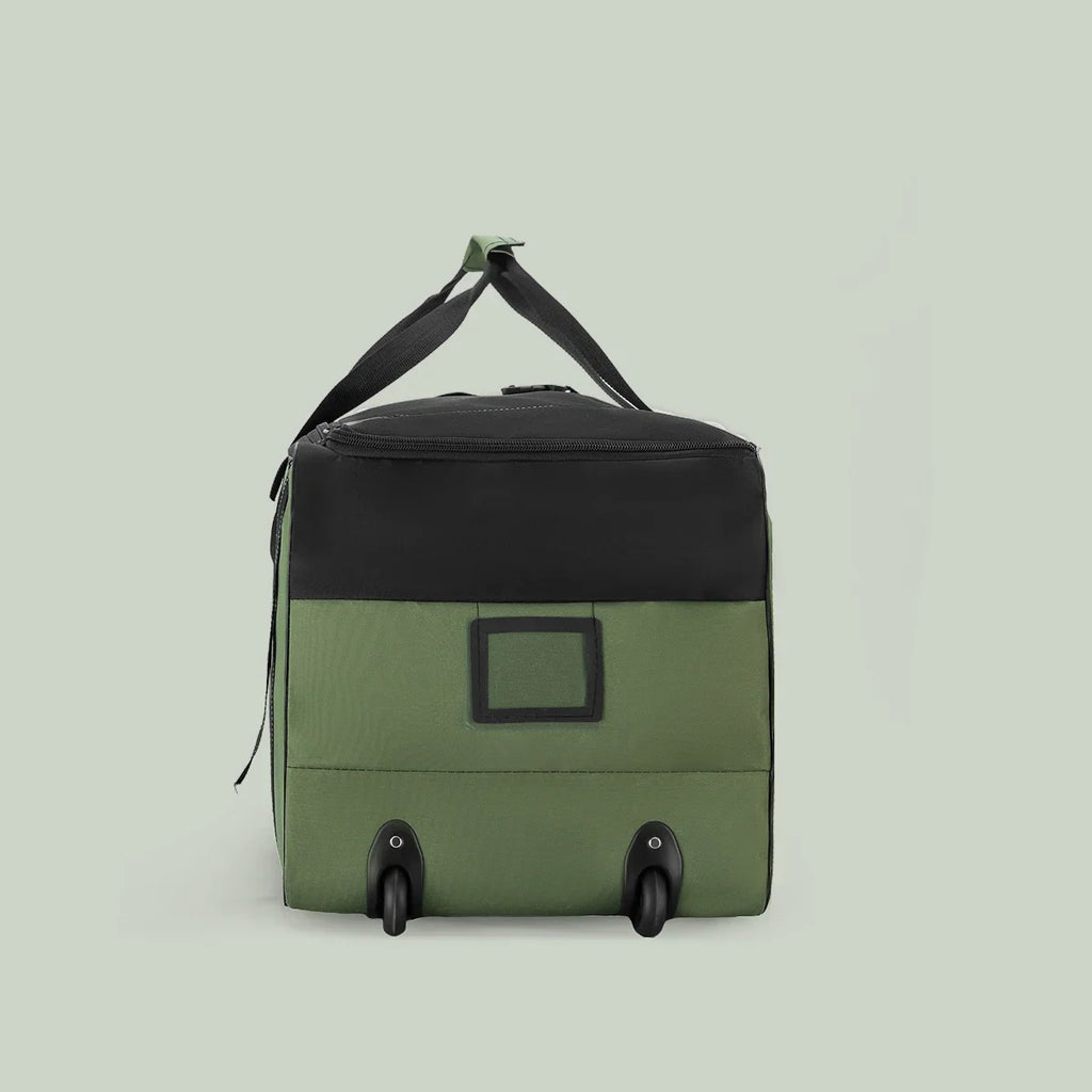 Outdoor Camping Picnic Equipment Storage Box, Tent Supplies Storage Box with Wheels, Large-Capacity Oversized Travel Bag