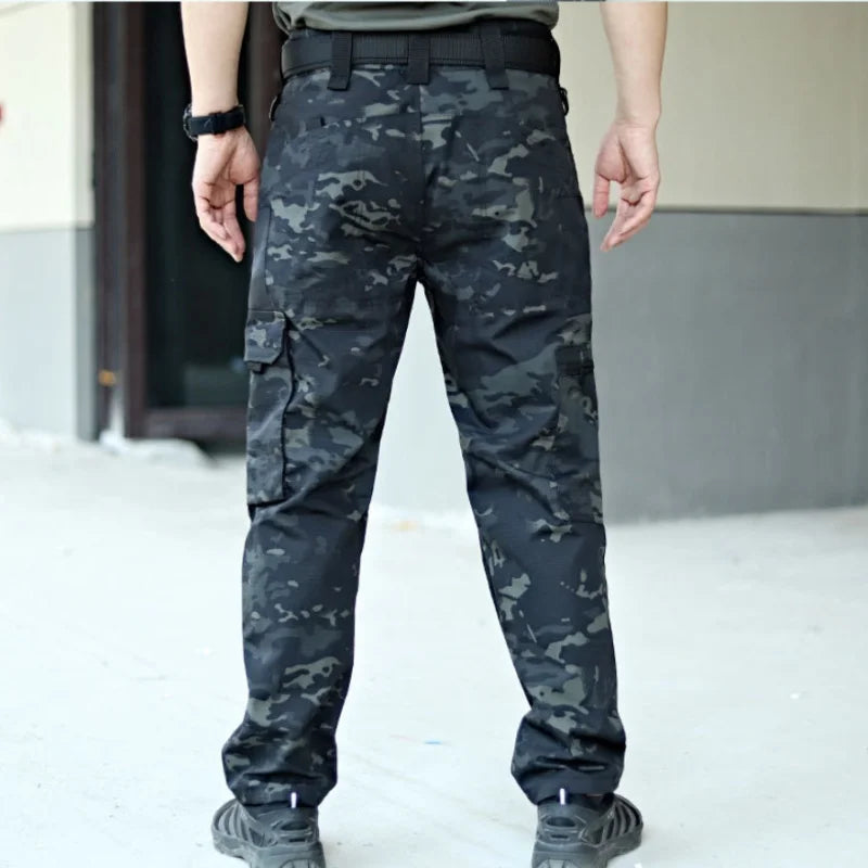 Tactical Pants Men Waterproof Pants Men Combat Trousers Outdoor Multi-pocket Wear-resistant Cargo Pant