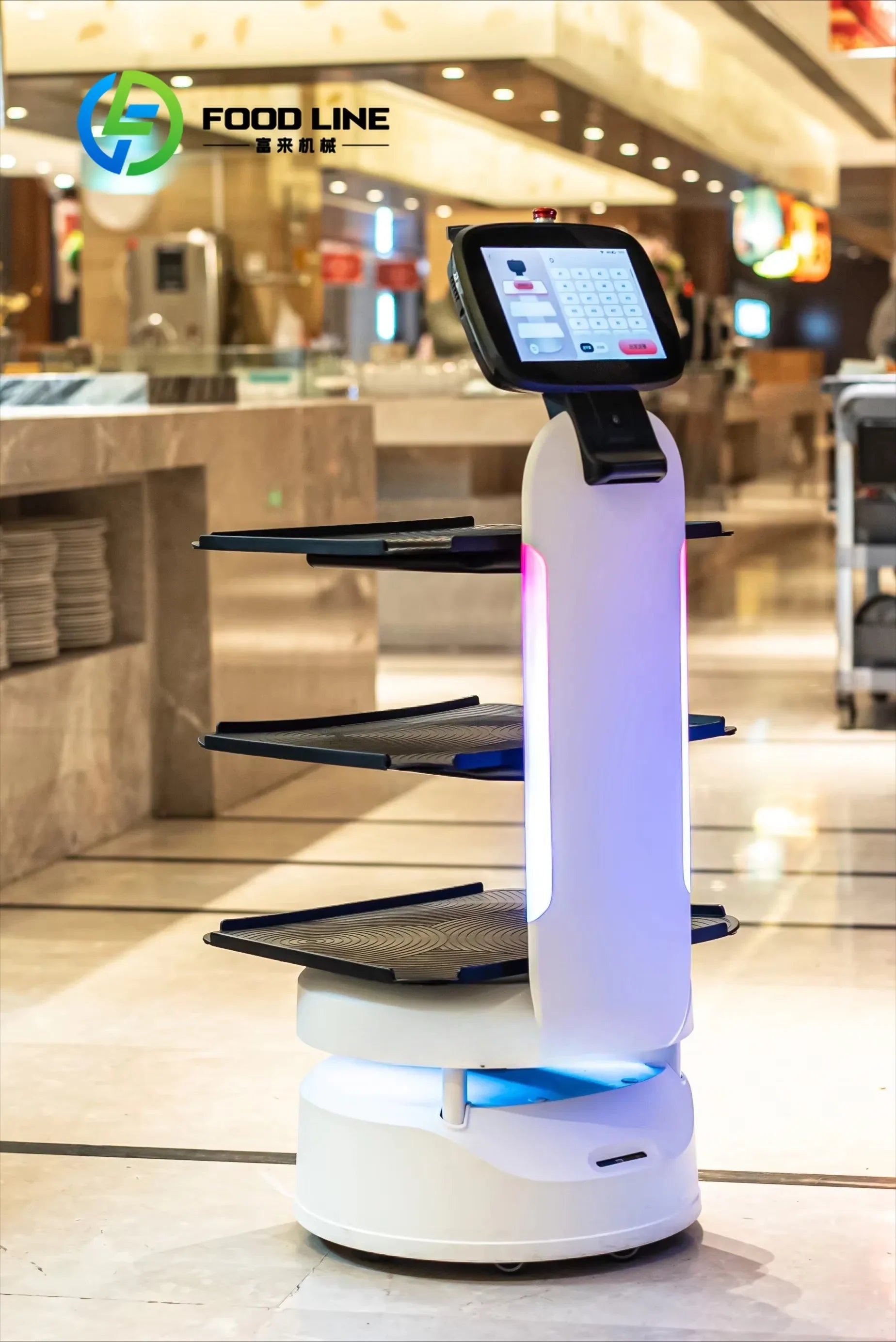 Restaurant Waiter Intelligent Reception Service Robot Robot Waiter for Restaurant