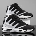 Men's High-Top Basketball Shoes, Heavy-Duty and Stable, Lace-Up Training Sneakers, Unisex, Suitable for Running, Sports, Basketball, Walking. Ideal Gift for Men, Lightweight, Comfortable, Lace-Up Closure, Men's Basketball Sho