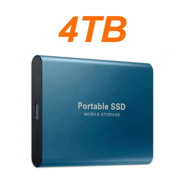 16TB Large Capacity External Hard Drive Quiet Operation Mobile Storage