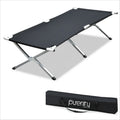 for Single Person Folding Camping Cot Bed Durable Metal Reclining Portable Foldable Camp Beds Factory Wholesale for Sale