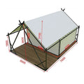 Outdoor Camping Beach Tent Waterproof and  Made of Oxford PVC Fabric for Summer