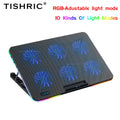 Laptop Cooler Laptop Cooling Pad 6 Quiet Fans High-speed Cooling Supports Laptop Accessories Cooler Notebook Base Radiator