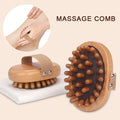 Wooden Massage Body Brush for Cellulite and Improve Lymphatic Blood Circulation Dry Brush Remove Dead Skin Shower SPA Bath Brush