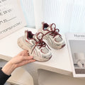 Spring Autumn New Kids Sneakers for Girls Fashion Lightweight Boys Sports Shoes School Causal Children Basketball Shoes Unisex