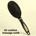 Anti Static Air Cushion Hair Brush Plastic Massage Comb SPA Head Massager Hair Care Tool for Curly Straight Hair Household Use
