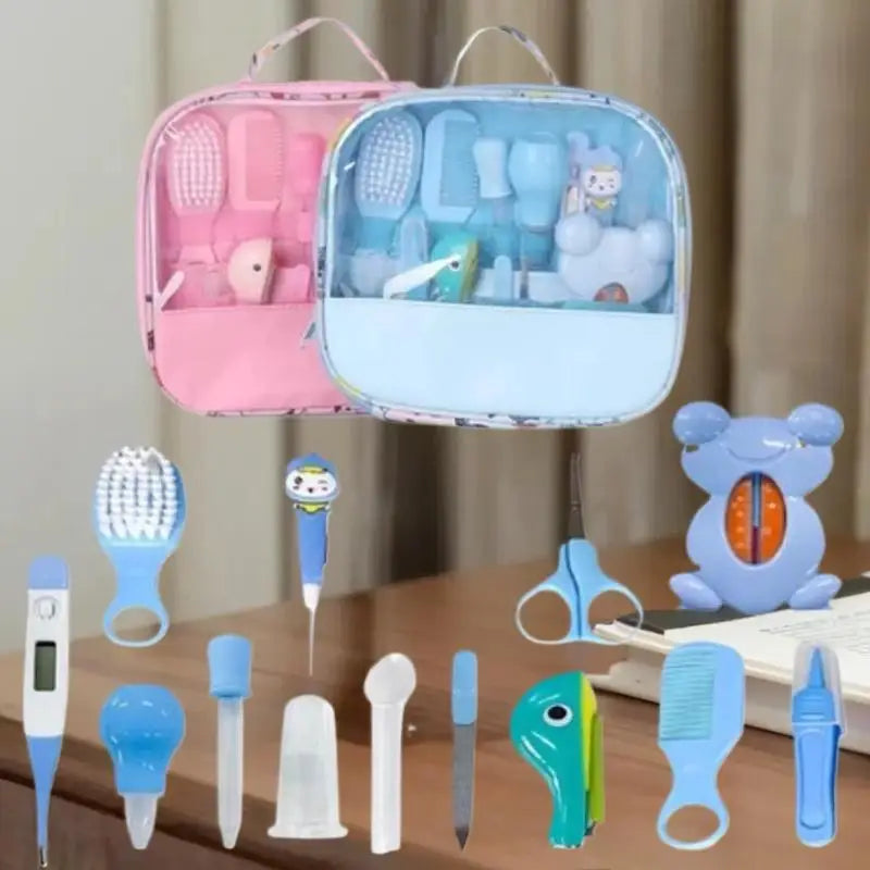 13pcs Comb Grooming Baby Care Kit Baby Portable Tool Grooming Nail