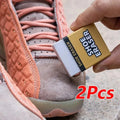 2pcs Shoes Eraser Portable Suede Sheepskin Matte Leather Fabric Care Shoes Cleaning Leather Cleaner Rubber Block Shoe Brush