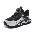 Children Casual Shoes Autumn Winter PU Leather Sneakers for Kids Fashion Patchwork Sports Shoes Boys Girls Gym Trainers 2026 New