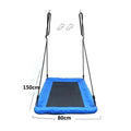 Outdoor Furnitures Garden Patio Balcony Camping Tourist Rectangular Canvas Swing Courtyard Leisure Comfy Large Hammock Swing